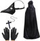 Halloween Props Costume, Plague Doctor Mask, Steampunk Bird Mask, Retro Leather Long Nose Bird Beak Mask for Men Woman Halloween Cosplay Party Dress Up