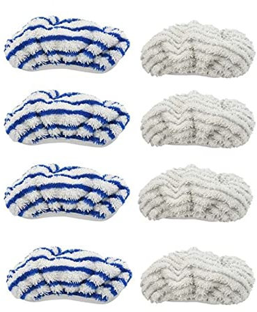 YAXRO 1 Set Panno in Microfibra pastiglie Accessorio Compatibile for Rowenta Clean&Steam ZR005801 pulitore Riutilizzabile