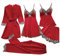 Dessous sexy unterwäsche für Frau Moulin Rouge Dessous Set reizwäsche Burlesque Dirndl BH Push up Strapse strümpfe Uniqlo BH träger Domina Outfit Damen Minimizer-BHS sexy Damen Dessous sexy desso