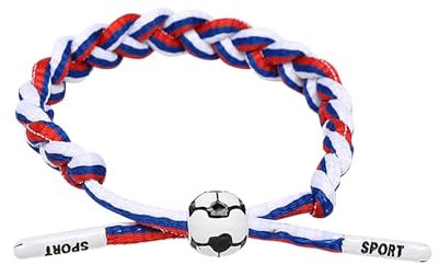 Generic Unisex Deko Fußball Em Basteln Fußball-Farbband Topmodel Freundschaftsarmbänder Freundschaftsbänder Bastelset Fussball Party Mitgebsel Fussball Kindergeburtstag