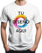 Panorama Shirt Unisex Personnalisé Couleur Blanc - Tshirt Personnalisable avec Photo 100% Coton - Cadeau Femme et Homme - Tee Shirt Texte Photo Personnalisé - Shirts Short Personnaliser