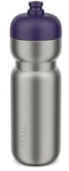 Mepal - Edelstahl Trinkflasche Pull Sport - Auslaufsicher - Mit einer Hand zu halten, öffnen und trinken - Leichter Edelstahl - Wasserflasche - 800 ml - Midnight blue