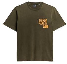 Superdry Herren Locker geschnittenes Trade Tools T-Shirt