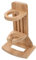 Abaodam Support d'abreuvoir Petit Support de Bouteille d'eau en Forme de Hamster Mignon casiers à Bouteille Porte-Abreuvoir réglable Porte-Bouteilles Lapin Bambou Khaki