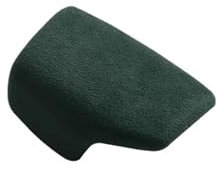 HDRTCBU Auto Schaltknauf Passend für Audi Sport B9 F5 FY A4 S4 A5 S5 RS4 RS5 Q5L SQ5 Q5 Q7 Schaltknaufabdeckung aus Alcantara-Autoinnenraum Schaltknauf(Green RHD)