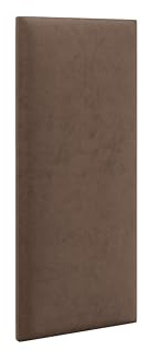 LIKMA Wandkissen Stoff Polsterpaneel Hellbraun 70x40 cmGepolstert Wandkissen Bett Polsterpaneel Wandpolster Wandschutz Polstert Paneel Lendekissen Modernes Kopfteil Kopfenden Stoff: Riviera 26