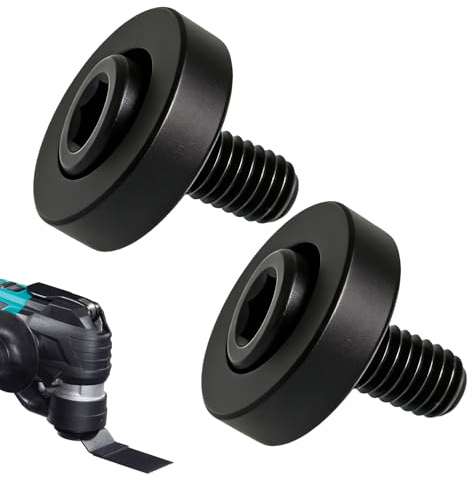 2 PCS M6x18 Hex Socket Screw and Outer Flange 265674-6 Compatible with Makita Multitool Models BTM40,BTM50,DTM50,TM3000C,m6x18 lock screw bolt,Lock Screw Bolt Outer Flange,hex flange head bolt