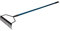 Silverline 07607 Râteau de Jardin avec Manche Bleu 140 cm