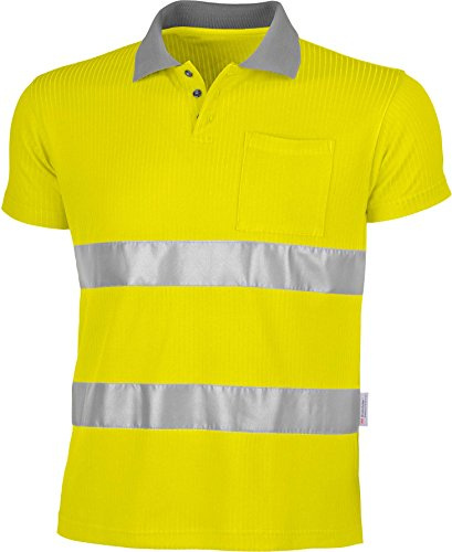 QUALITEX HIGH QUALITY WORKWEAR Warnschutz-Poloshirt-Shirt,75% PES/25% Viskose EN 471 Größe XL