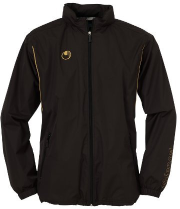 uhlsport Training Regenjacke, schwarz/Gold, L, 100559306