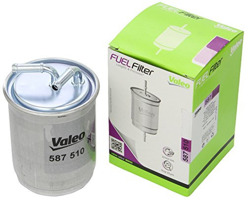 VALEO Filtros de motor Filtro de combustible 587510 Excelentes propiedades de filtración, capacidad de Larglife, ajuste exacto y fácil