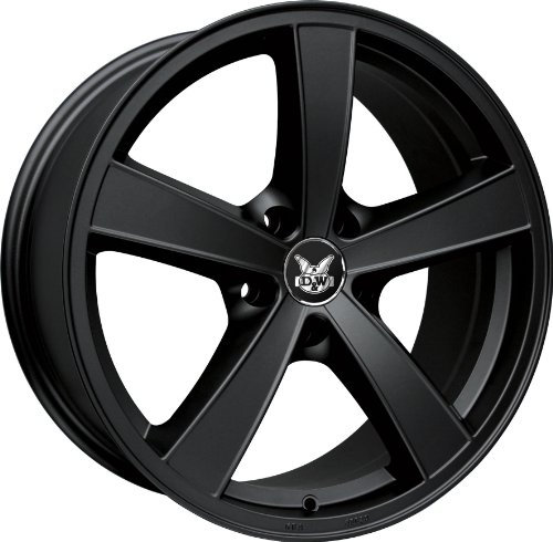 D&W Le Mans nero 7x17 5/112 ET38 VW Golf V / Variant / Plus 1K/M/P Alu felgen