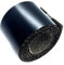 1 x Iron on Edging Satin Black 50mm x 2.5m roll of pre glued Edging Strip