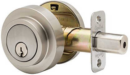 Copper Creek DBR2420SS Deadbolt Double Cylinder