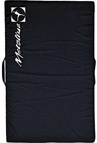 Metolius Shortstop Pad Grau - Schützende leichte Bouldermatte, Größe 92cm x 58cm - Farbe Black - Grey