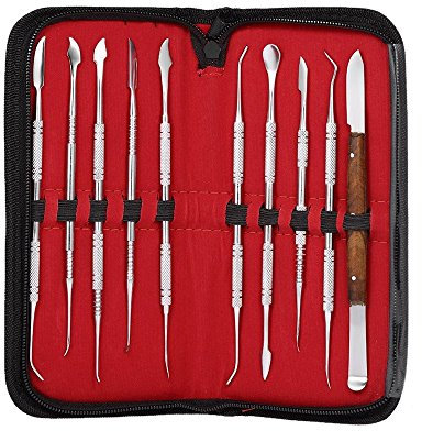 10Pcs Wax Carving Strumento Set Strumento Dentale Kit Versatile Attrezzature Di Laboratorio
