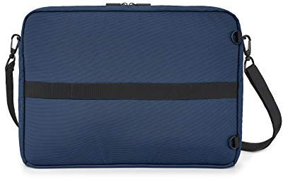 Moleskine - Cartera para dispositivos electrónicos, para ordenador portátil, notebook, ipad y tablet hasta 15'', impermeable, tamaño 40 x 29 x 6 cm, azul zafiro