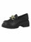 MARCO TOZZI Damen Loafer mit Absatz mit Plateausohle Vegan, Schwarz (Black Gold), 40 EU