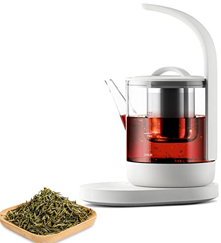 Machine à thé chaud multifonctionnelle, Théière automatique, Conservation de la chaleur, Chauffage, Eau bouillante, Couvercle de théière magnétique avec fonction mémoire, Machine à thé chaud,Z1