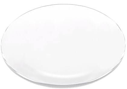 sourcing map Watch Glass Sapphire Crystal Lens Single Dome Round 37.5mm Dia. 1.3mm Edge Thickness Replacement Parts, Clear