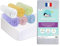 Easy Dort KIT Pratique Bebe | Matelas 60x120 Lit bébé Lit Parapluie Berceau + 6 Draps Housse Coton Mixte + 2 Alèses Coton | Kit Complet lit bébé | Certifié Oeko-Tex | Fabrication France & UE