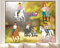 Pixblick Fenstersticker - Bibi und Tina mit Amadeus und Sabrina und Fohlen Felix I Made in Germany I Wiederverwendbar