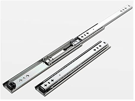 schwerlastauszug 1200mm Vollauszug Schubladenschienen, Schubladenschienen Mit Kugellager, Auszug SchubladenfüHrungen, Seitliche Montage 90 Kg LadekapazitäT ( Color : 10 pair , Size : 1200mm/48inch )