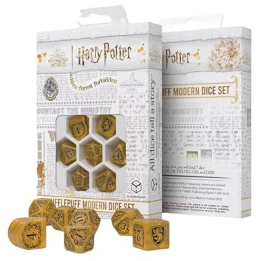 Q-Workshop Harry Potter - Poufsouffle Moderne - Set de Sauce - Jaune