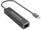 CONCEPTRONIC ABBY14B 2,5G Ethernet USB 3.2 Gen 1 Adapter mit USB-Hub, 2,5GbE, USB-A x 2, USB-C x 2