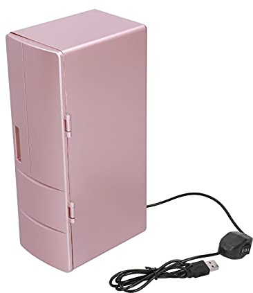 HUSHUI Mini-Kühlschrank, USB, Tragbar, Wärmeerhaltung und Kältespeicherung, Dual-Use-Kühlschrank Zuhause, Schlafzimmer