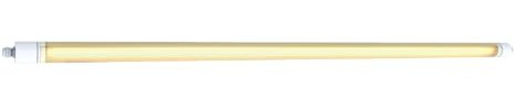 lichtline LED-Feuchtraumleuchte IndustryLUX TUBOLA 1500 W3 811595300089, 150 cm, warmweiß 2400K/2700K/3000K, IP65, 30W, 4.200 lm, Weiß