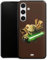Slim Case extra dünn kompatibel mit Samsung Galaxy S24 Silikon Handyhülle schwarz Hülle Star Wars Yoda Fanartikel