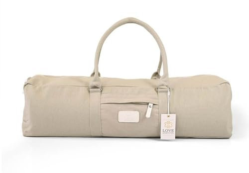 Love Generation Yoga-Tasche für Yogamatte XL - Sand