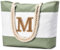 oscaurt Strandtasche XXL Familie Tote Bag Damen Reisetasche Wasserdicht Shopper Tasche Faltbare Umhängetasche Schultertasche Geschenke für Frauen