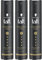 Mit Pufai Grocery, Taft Haarspray Powerful Age Kristall Glanz Halt 5+ Spray Haarspray 250 Mililiter x 3 Stück