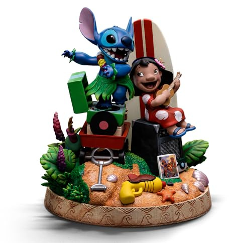 Iron Studios Estatua Art Scale 1/10 Lilo & Stitch Deluxe Disney Classics 19cm