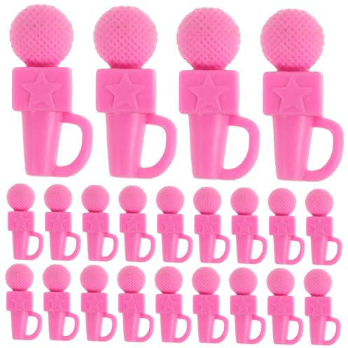 JOINPAYA 50piezas Micrófonos Karaoke Infantiles Máquina Karaoke Portátil Altavoz Mini para Juguete