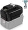 DEWDYS Adapter for Makita 18V to 12V,for Makita 18V Battery Convert to for Maki-ta 12Volt Lithium-Ion Battery BL1021B BL1016 Batteries, Power for Mak 12V Cordless Power Tool