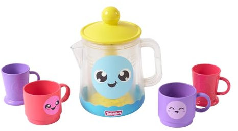 Toomies Bubble & Brew Bath Set, Foaming Teapot, Pretend Tea Party Bath Toy, Develops Fine Motor Skills, Imaginative Play, Suitable for Toddlers 18 Months and Up