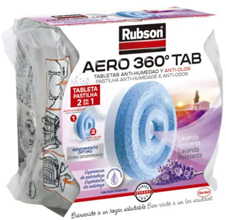 Universal Dehumidifier Refill Tablet Lavender Fragrance 450g B1SI 3 Pack