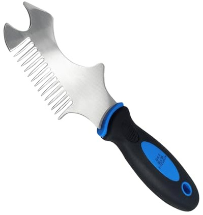 Brush Cleaner Comb, Stainless Steel Paint Roller Cleaning Comb, Household Painting Supplies for Renovation Project Preparation