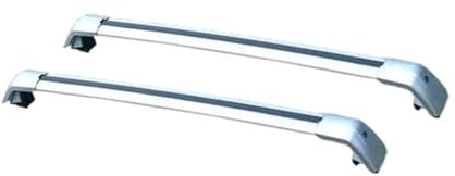 DZSYINGLONGSM Dachträger 2 Stück Dachträger Für KIA Für Sorento Mq4 2020-heute, Seitenstangen Aus Aluminiumlegierung, Querträger, Gepäckträger Autodachträger(Silber)