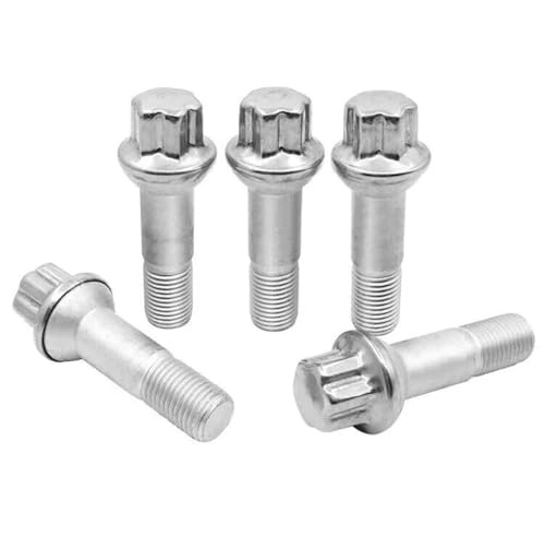 Boulons antivol de Roue pour Mercedes-Benz Classe S Berline W221 (2005-2012) - Accessoire de Remplacement pour boulons de Roue - Fixation des moyeux et des essieux - Référence OEM : 0009905407