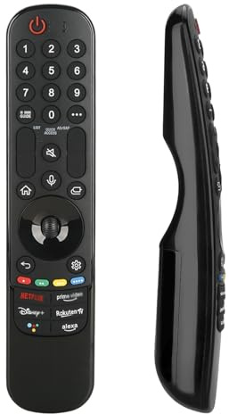 Magic Remote für LG TV, Fernbedienungs-Ersatz, universell für Smart-TV-Modelle 2018–2025, mit Sprachsteuerung und Zeigerfunktion, kompatibel mit OLED-, QNED-, NanoCell- und UHD-Fernsehern