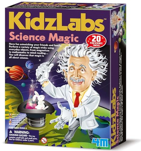 4M KidzLabs Science Magic Kit, Science-Based Magic Tricks & Experiments