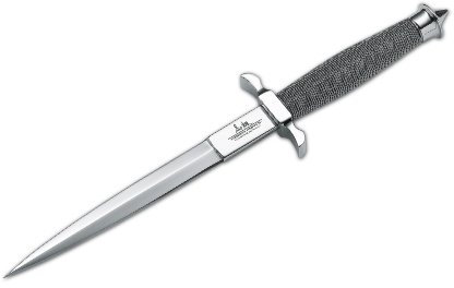 Büker Unisex Gil Hibben Silver Shadow Fahrtenmesser, Grau, M EU
