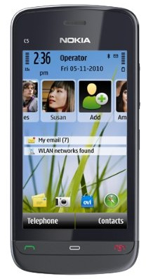 Nokia C5-03 Vodafone Edition sin contrato, color negro grafito