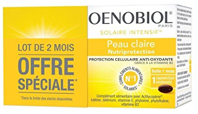 Oenobiol Intensive Solar Nutriprotection Light Skins 2 x 30 Gel Caps