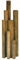 Gartenpirat Holzpalisaden Ø 10 cm 90 cm hoch Palisade imprägniert zur Beetumrandung Palisade