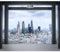decomonkey Fototapete London Stadt City 350x256 cm XXL Design Tapete Fototapeten Vlies Tapeten Vliestapete Wandtapete moderne Wand Schlafzimmer Wohnzimmer Fenster Panorama
